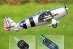 FMS Mini P47 Thunderbolt Electric Warbird Green